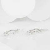 Rama Silver Olive Branch Ear Cuff
