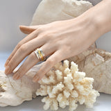 Laplace Gold & Sterling Silver Spinning Ring