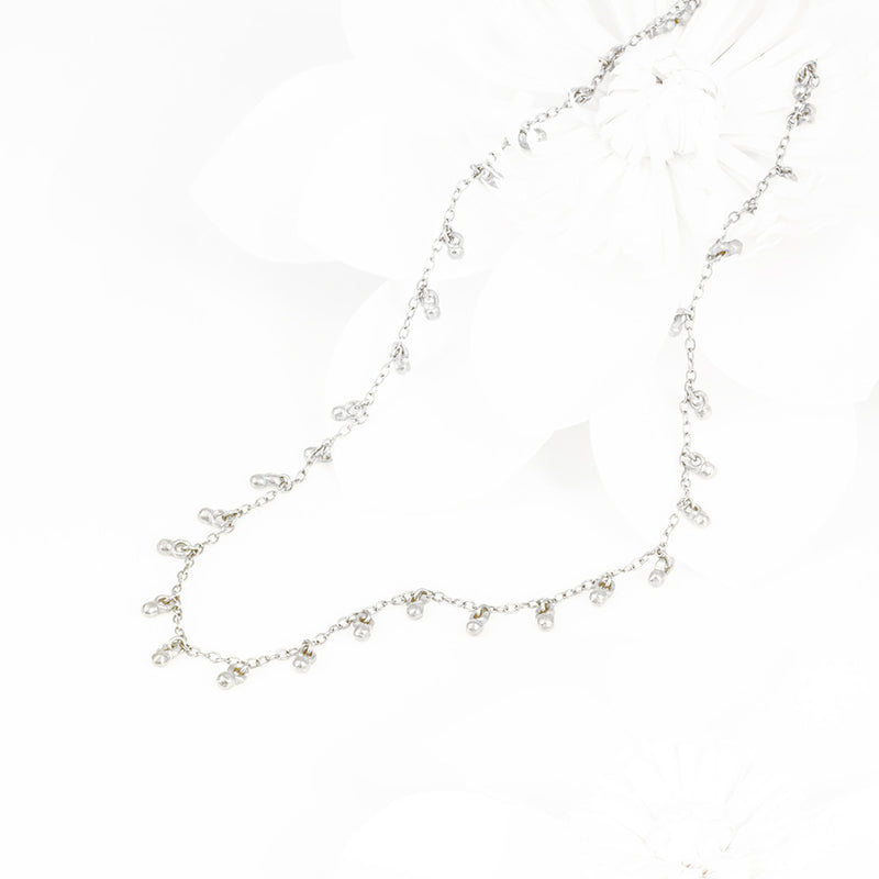 Cascabel Silver Bell Choker Necklace