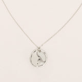 Austra Molten Gold Disk Necklace